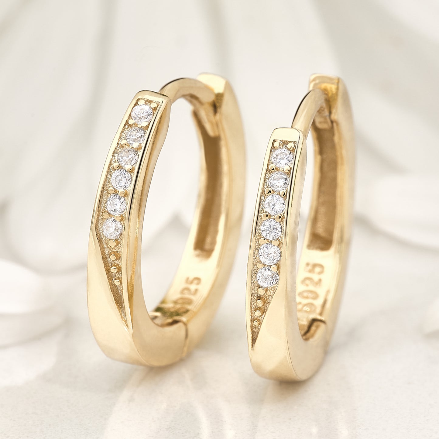 Aretes Plata Oro