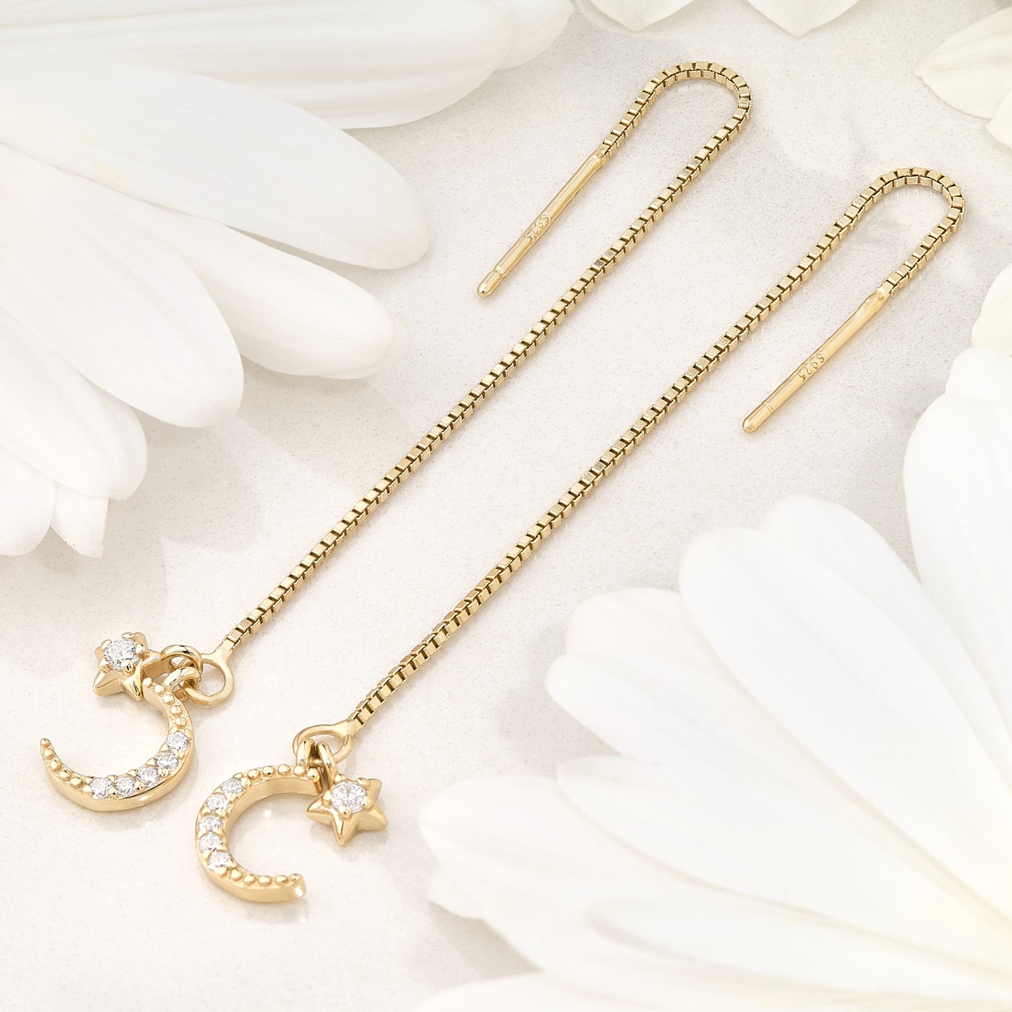 Aretes Plata Oro