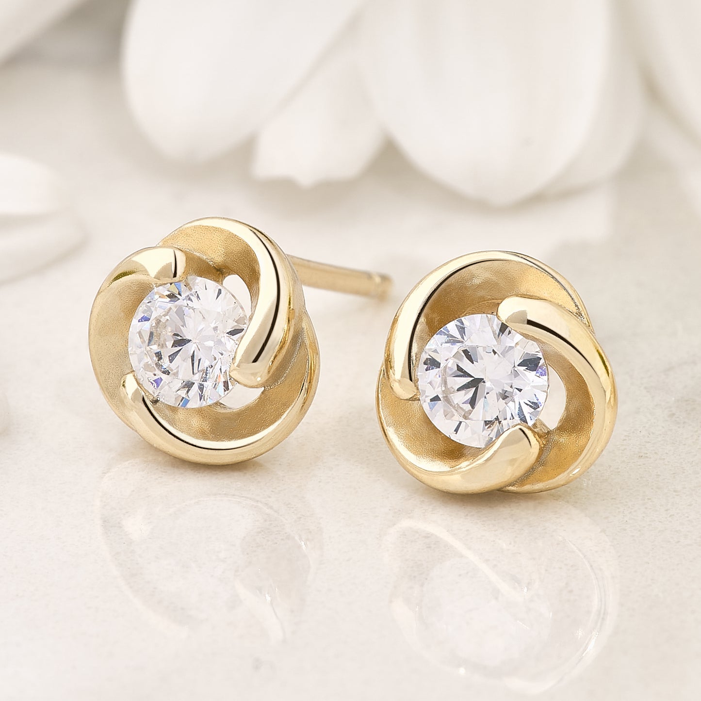 Aretes Plata Oro