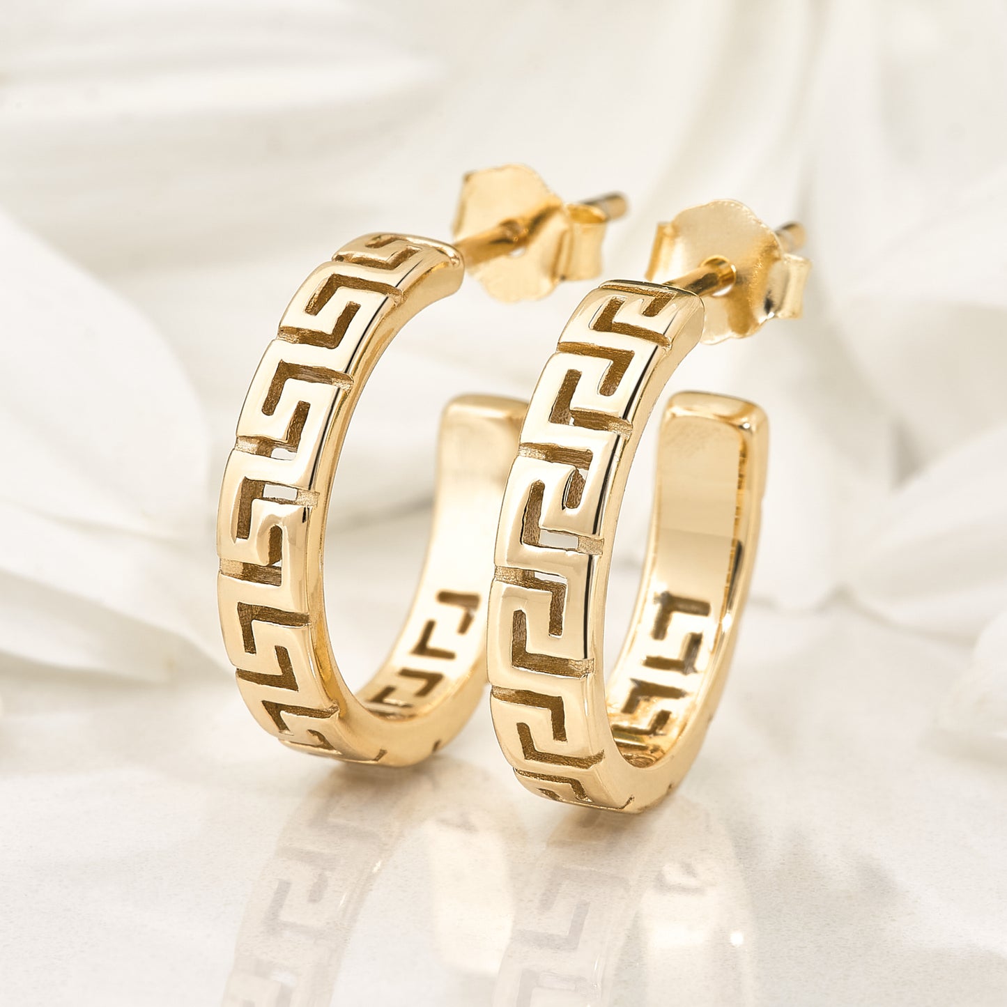 Aretes Plata Oro