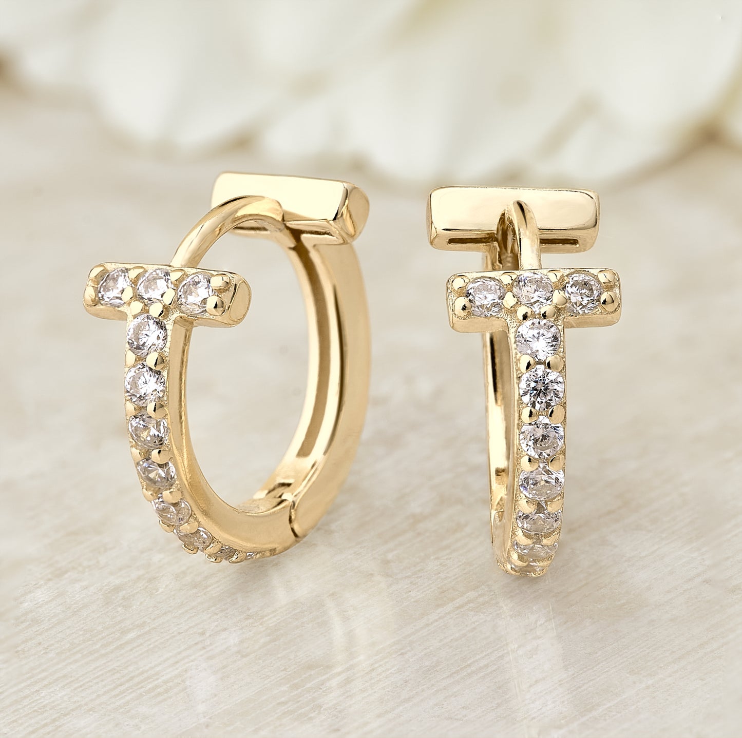 Aretes Plata Oro