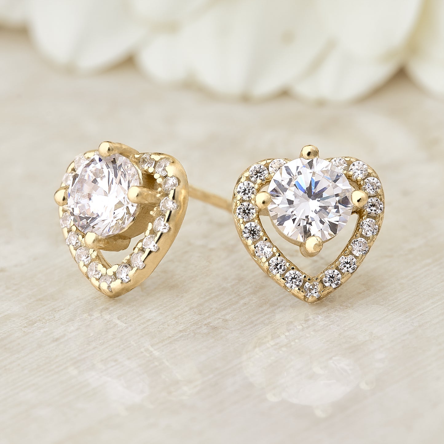 Aretes Plata Oro
