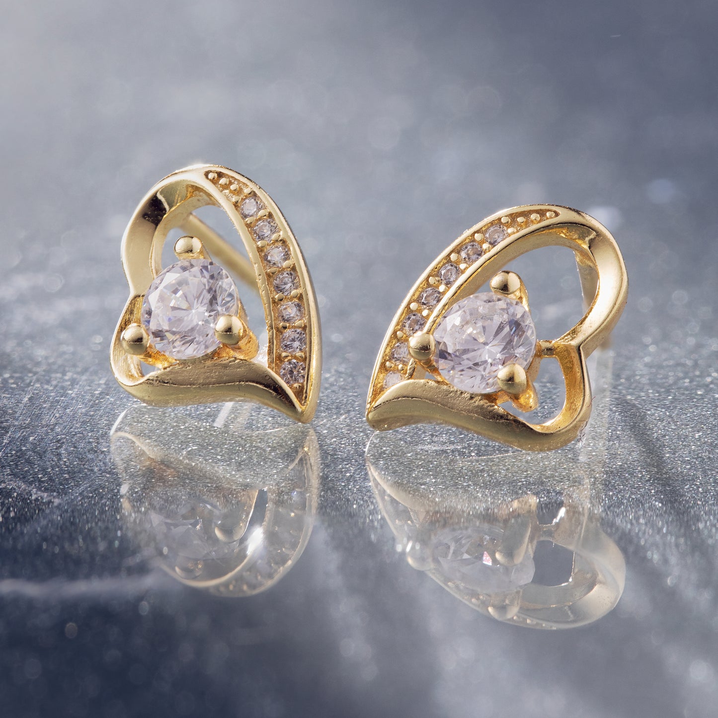Aretes Plata Oro