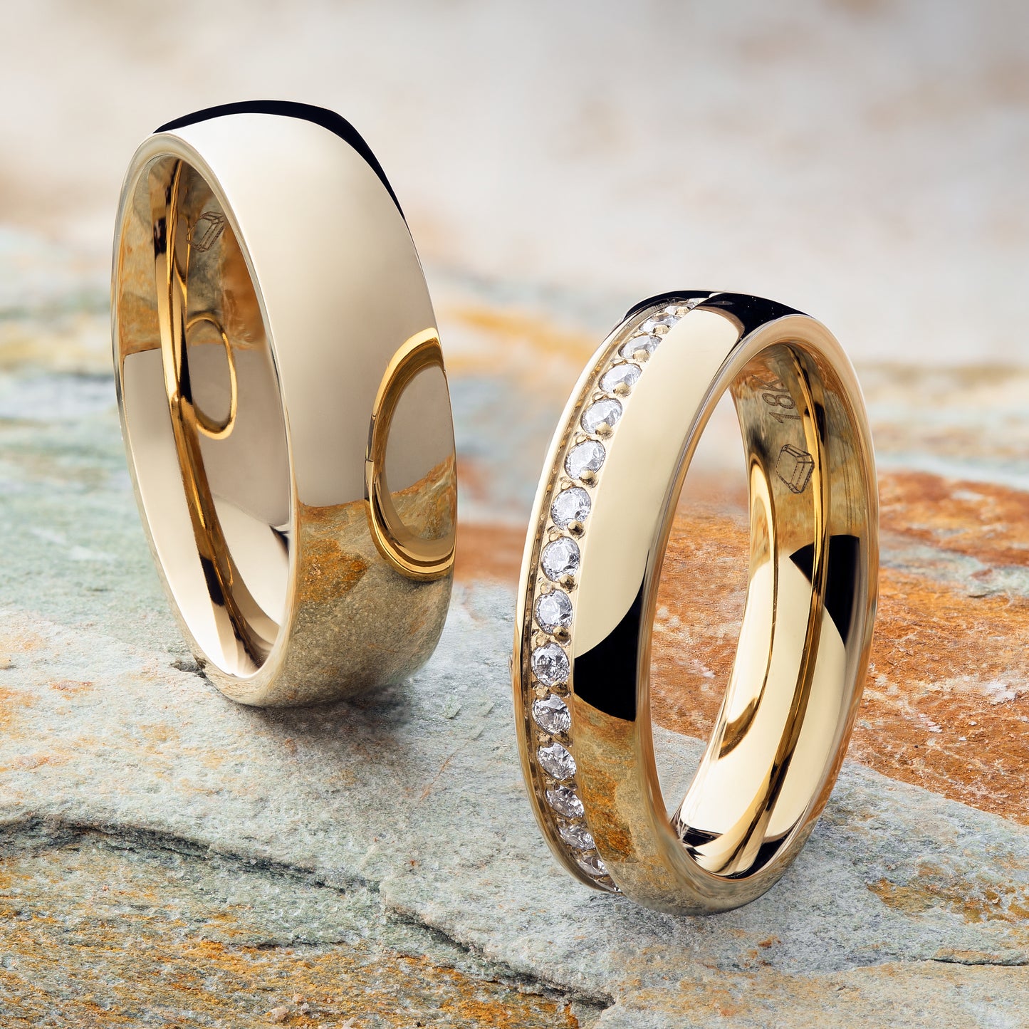 Argollas Pareja 18k