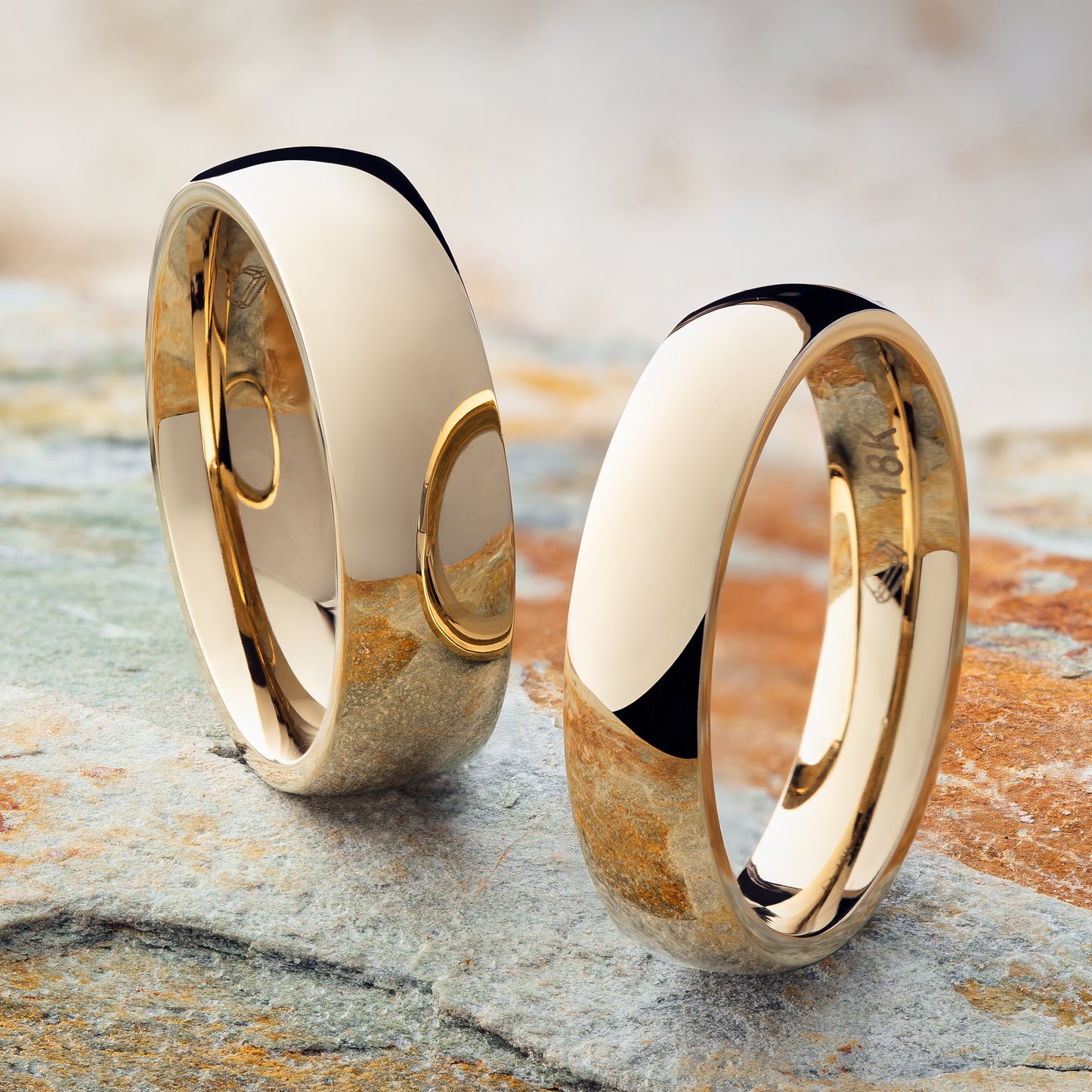 Argollas Pareja 18k