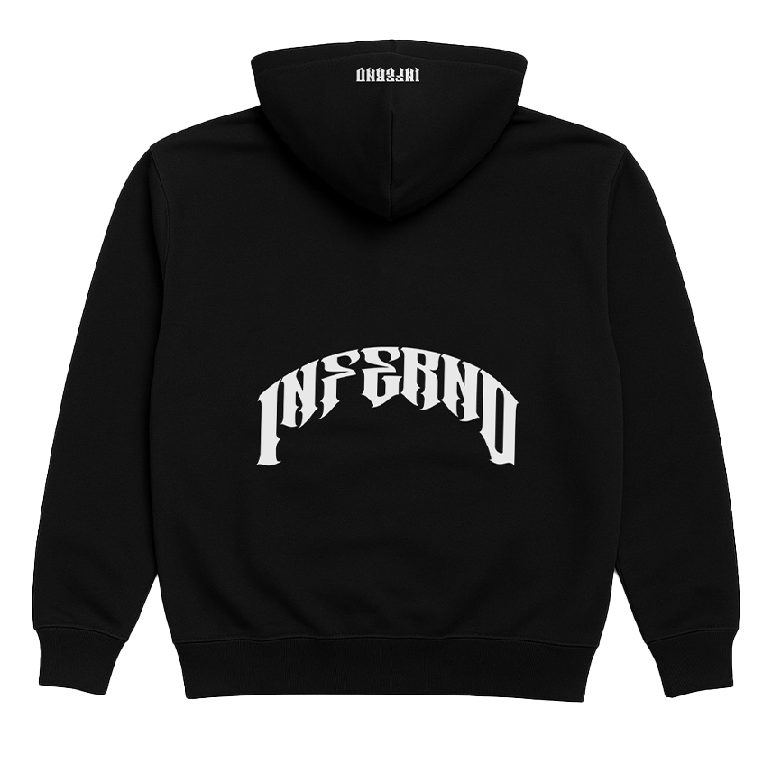 Inferno High Neck Hoodie | LIMITED UNITS