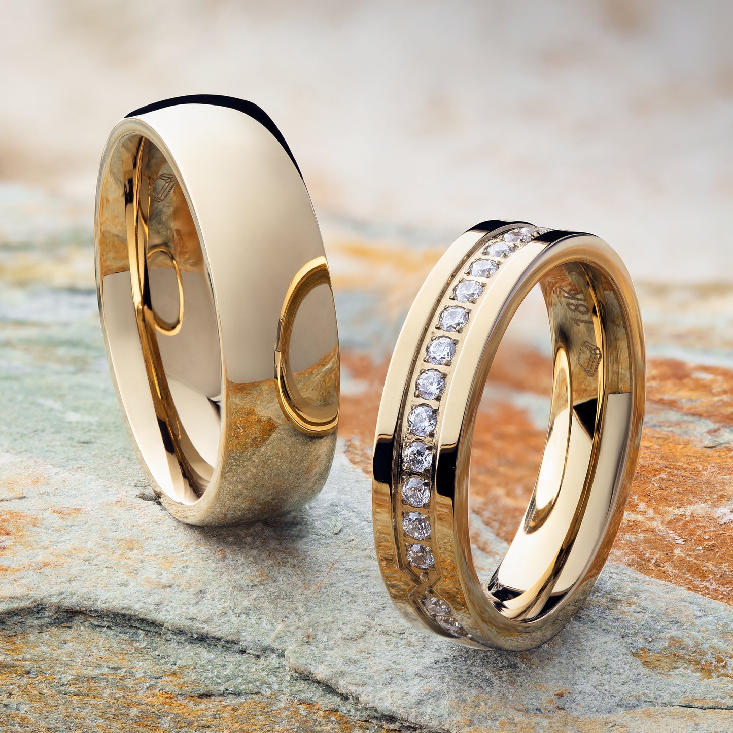 Argollas Pareja 18k