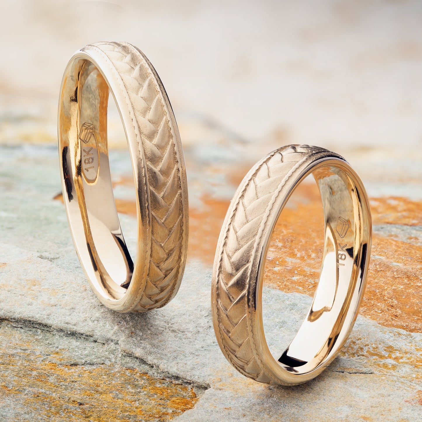 Argollas Pareja 18k